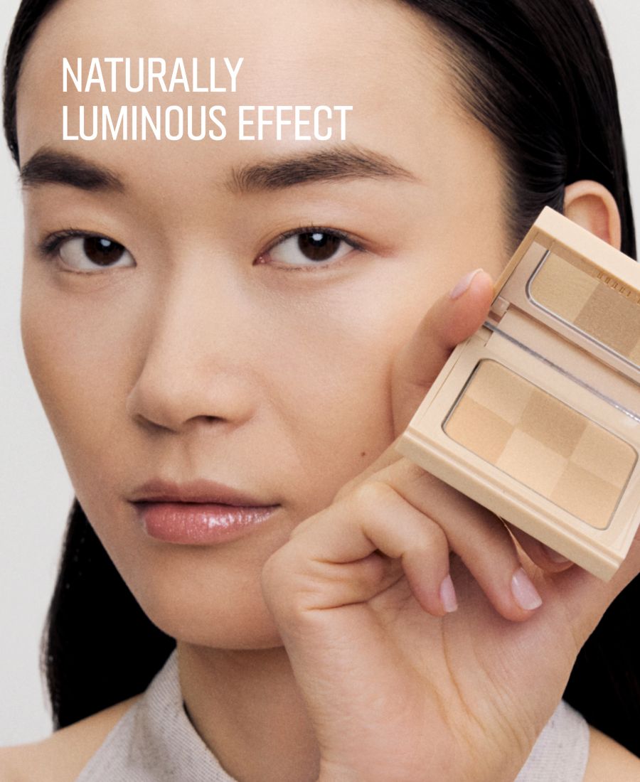 Прессованная фиксирующая пудра Nude Finish Illuminating Bobbi Brown, цвет bare — фото 3