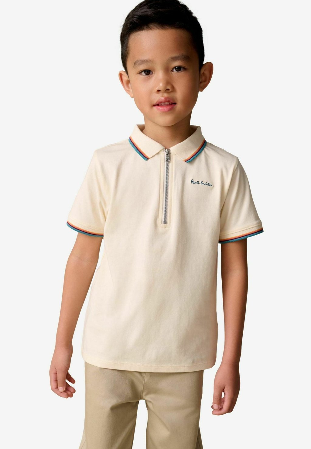 

Рубашка поло REGULAR FIT Paul Smith Junior, белый