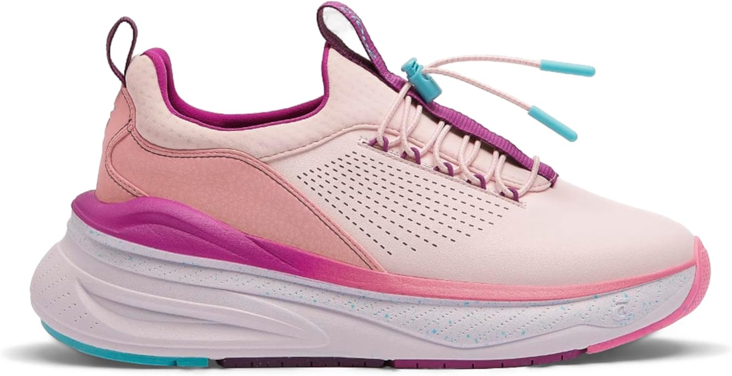 

Кроссовки Clove Forte для врачей и медсестер, стойкие к жидкостям, легко чистятся, противоскользящие, удобные для смен на 12 и более часов, с эластичными шнурками без завязывания, для мужчин и женщин, белый/фиолетовый/розовый/светло-розовый