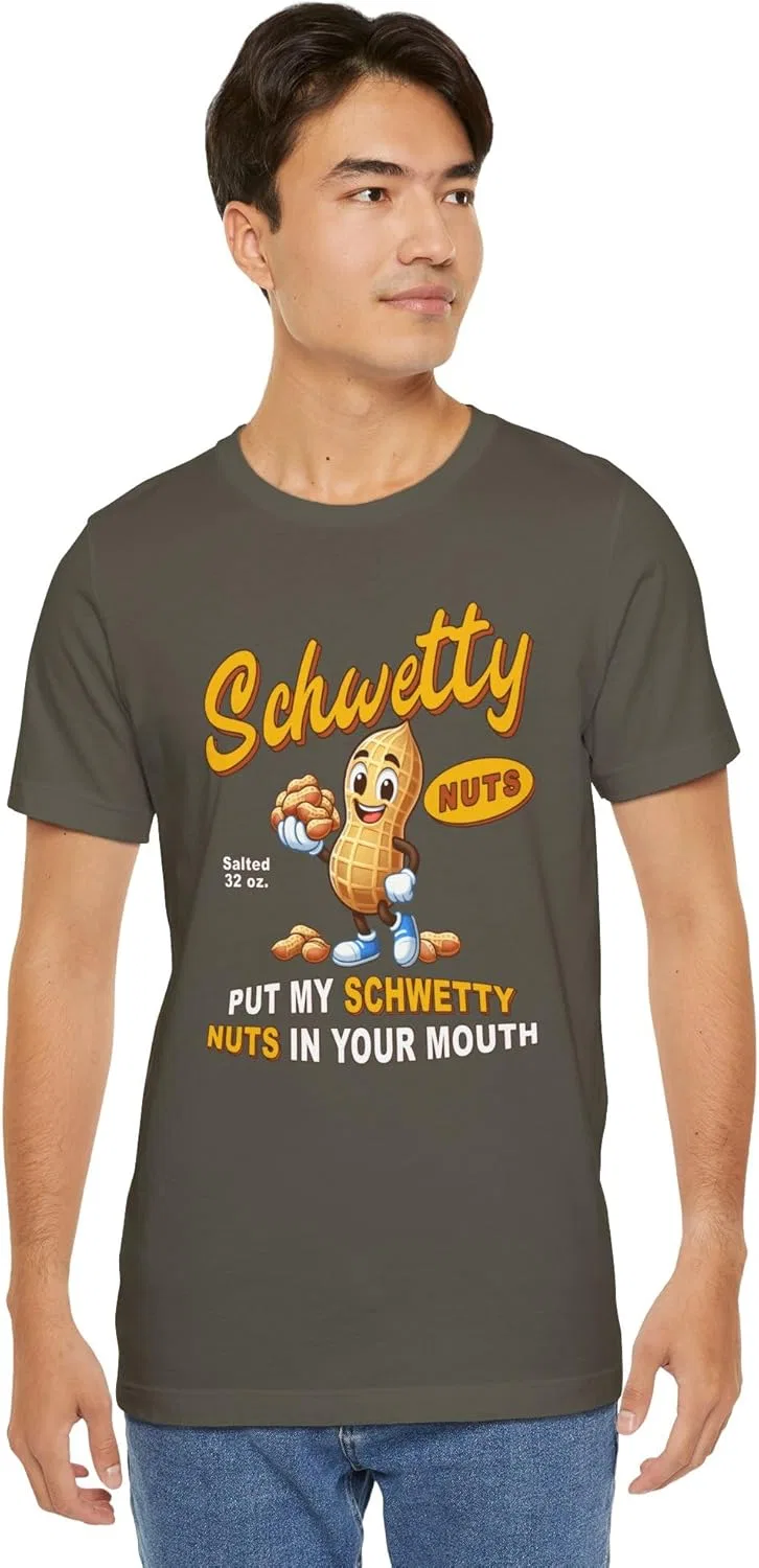 Футболка с принтом Schwetty Nuts, Army — фото 2