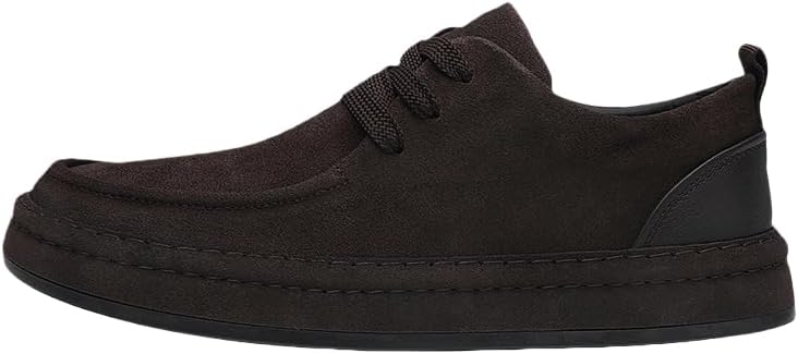 

Мужские кроссовки HoaloX из замши в ретро-стиле, модные повседневные спортивные, коричневый