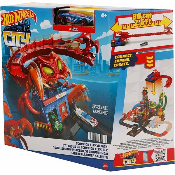 Игровой набор Hot Wheels City Атака гибкого скорпиона — фото 2