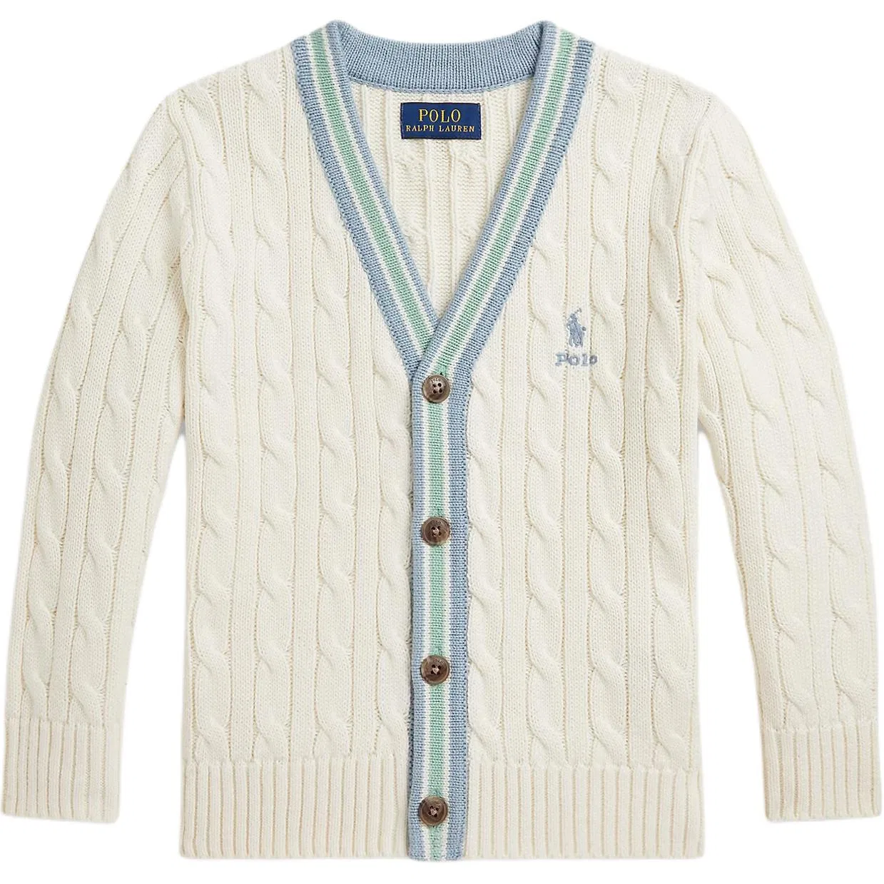 Свитер детский классический Polo Ralph Lauren белый