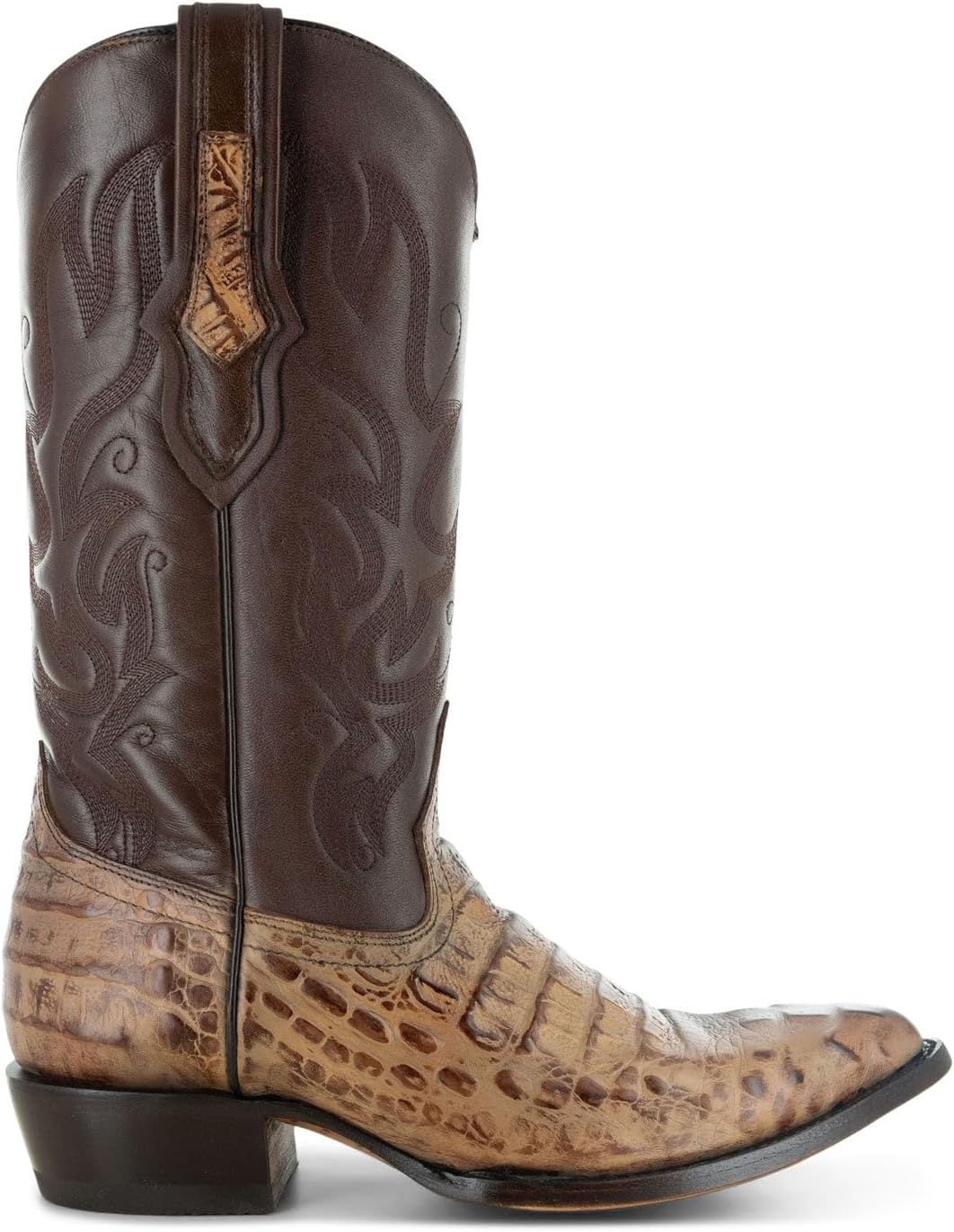 Мужские ковбойские сапоги Soto Boots с принтом на хвосте аллигатора, экзотический принт, западные сапоги для мужчин H7006, Orix — фото 2