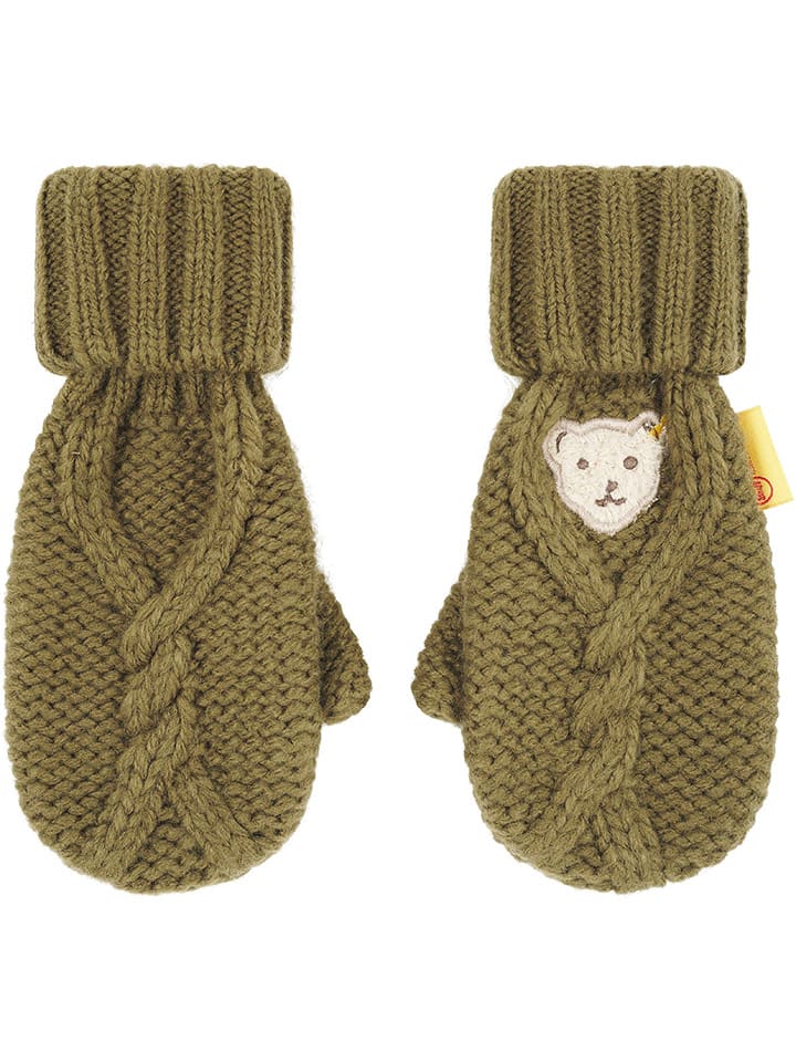 

Рукавицы Steiff, хаки