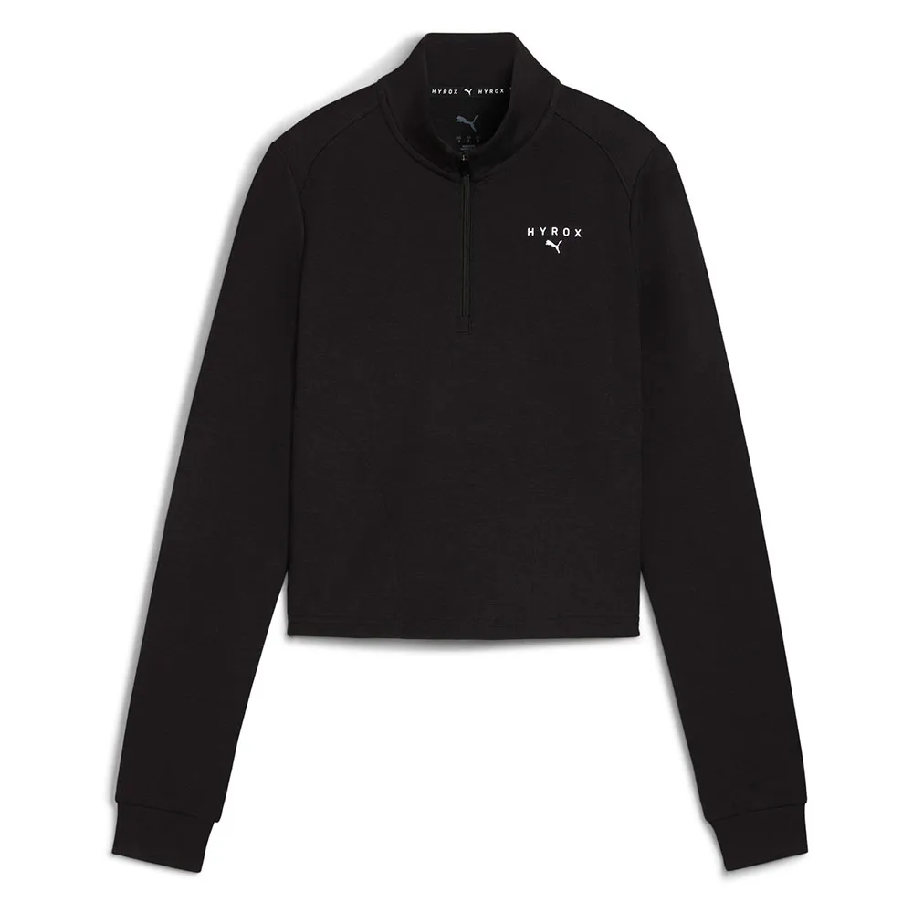 

Толстовка спортивная Puma X Hyrox Cloudspun half zip, черный