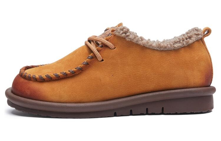 Туфли женские повседневные Women's Casual Shoes Women's Low-Top Shouba, желтый