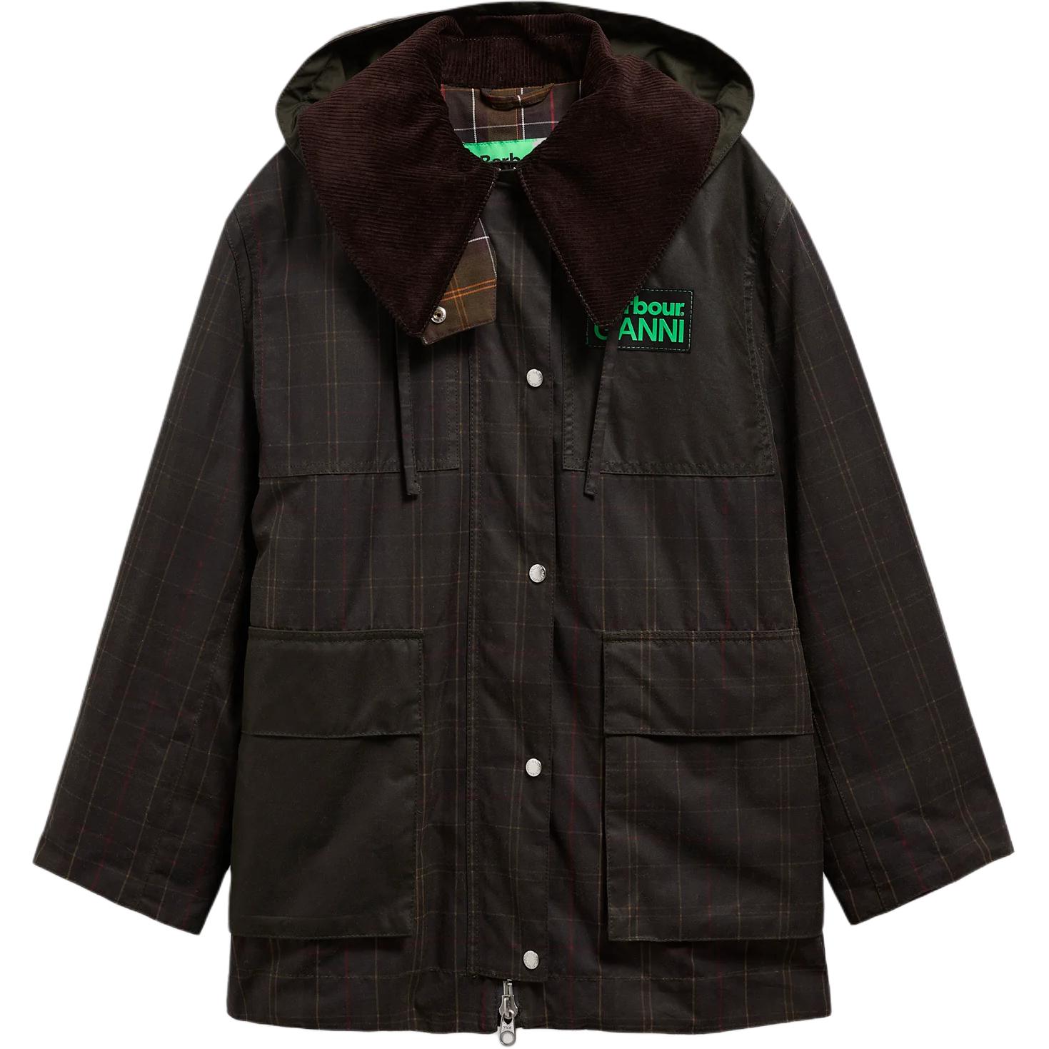 

Куртки и пальто GANNI для женщин Barbour, черный