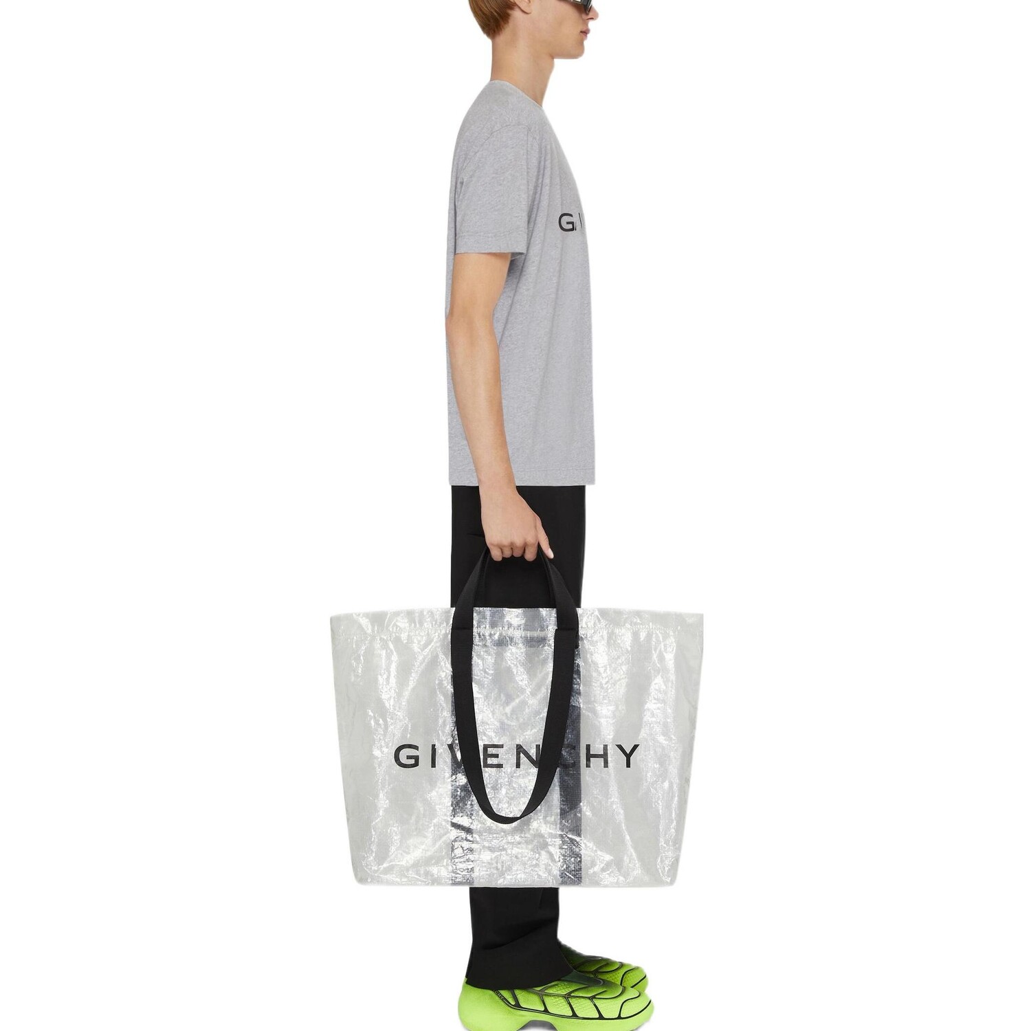 Футболка мужская светло-серая Givenchy, серый — фото 4