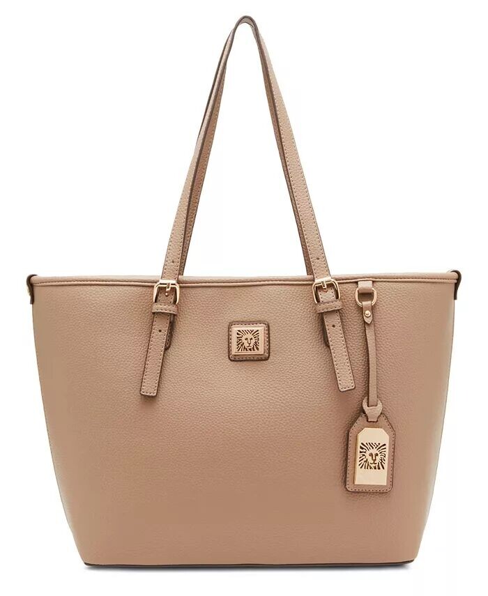 

Сумка-тоут среднего размера с двойным ремешком Perfect Anne Klein, коричневый