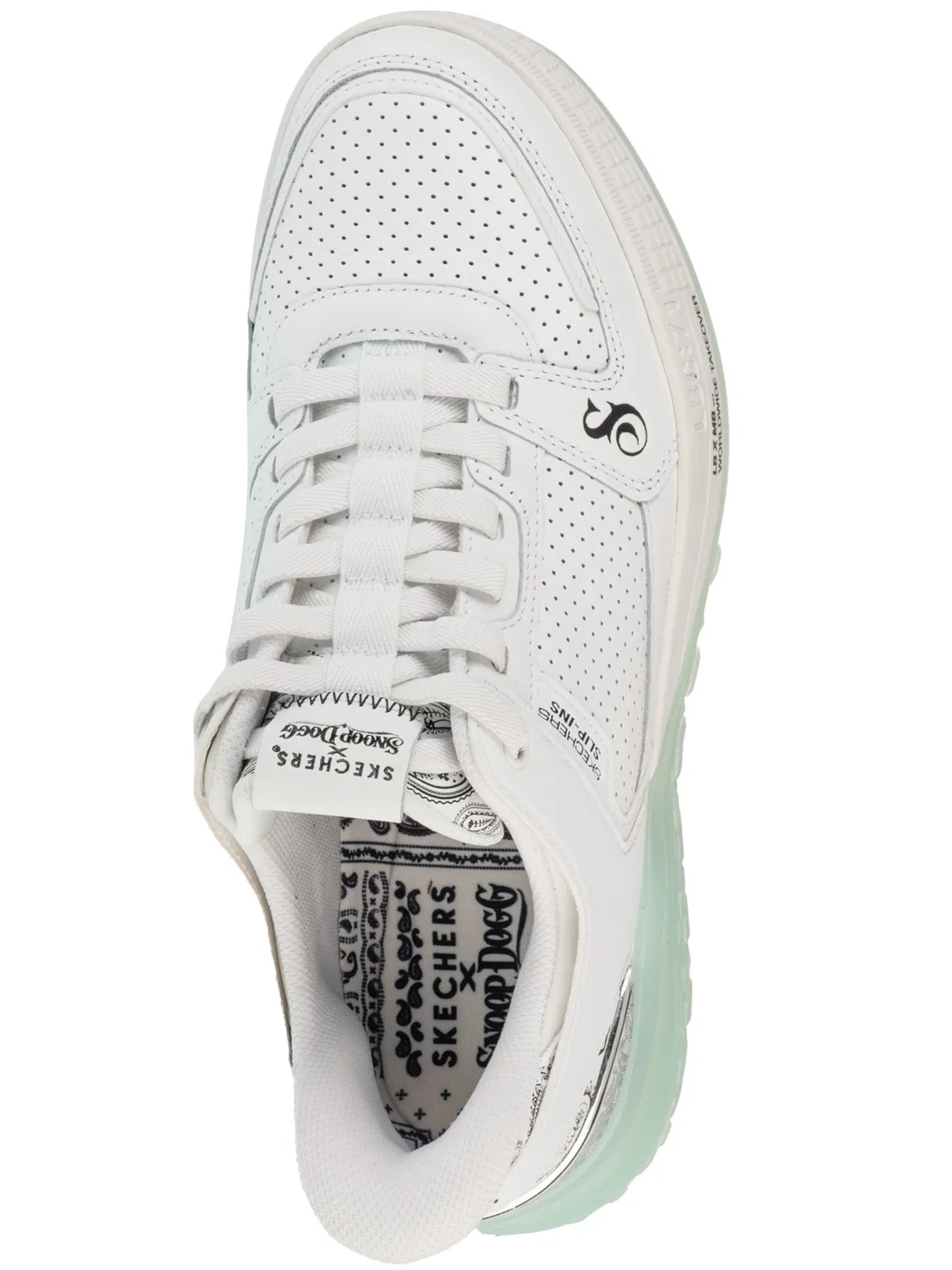 Кроссовки 'Skechers Slip-Ins: Snoop Sizzle Toke' Skechers, White — фото 4