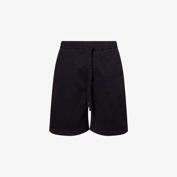 

Шорты хлопковые Floyd с брендовым патчем Carhartt Wip, черный