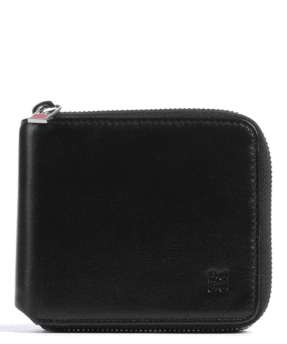 

Кошелек Faro RFID из мелкозернистой телячьей кожи Dudu Bags, черный