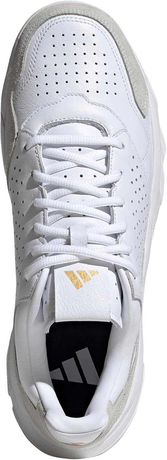 Теннисные кроссовки Adidas Courtjam Control 3 Premium, белый — фото 3