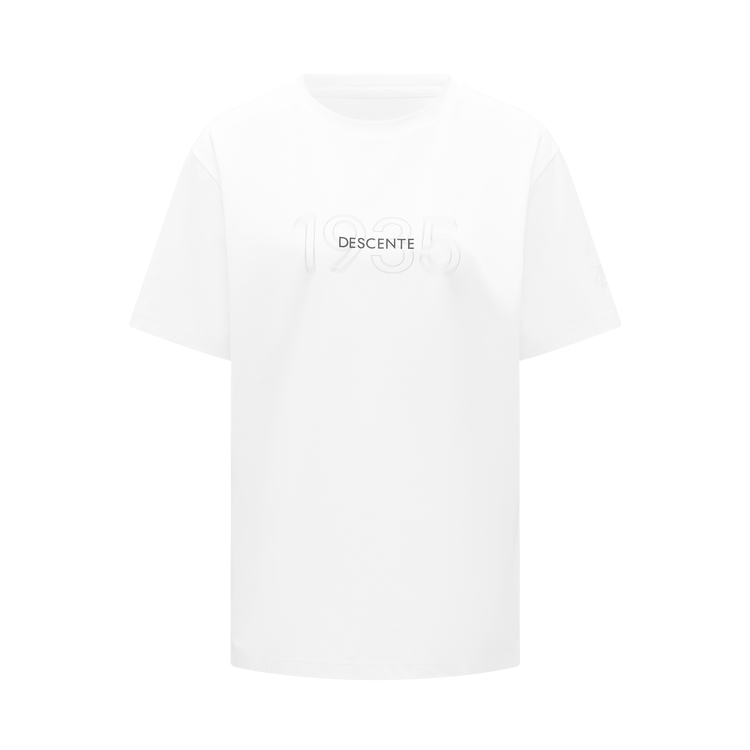 

Футболка ESSENTIAL Series унисекс DESCENTE, ярко-белый