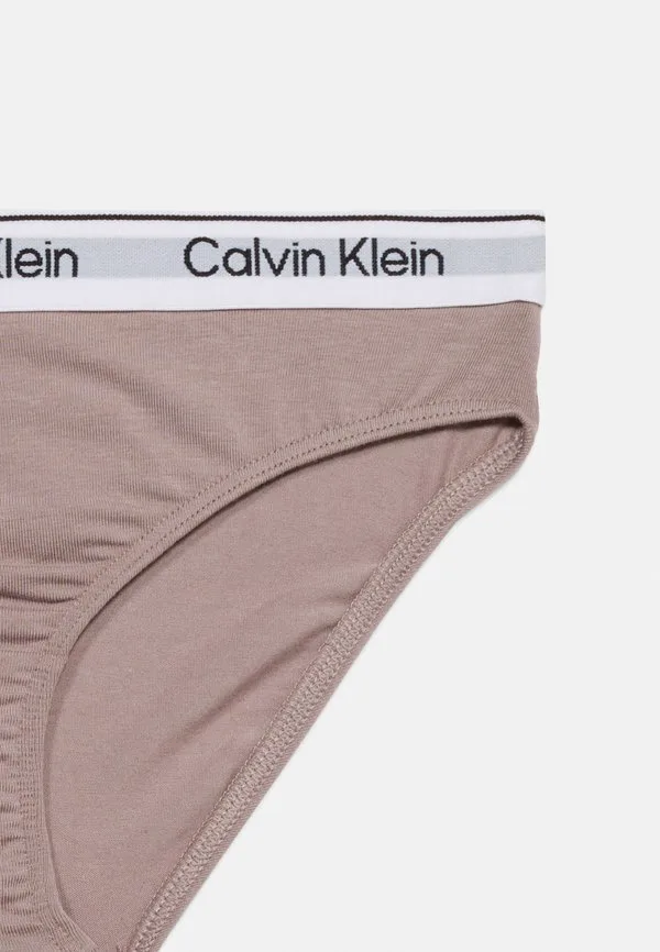 Трусы в упаковке по 2 штуки Calvin Klein Underwear, Bright White/Dusted Fox — фото 4