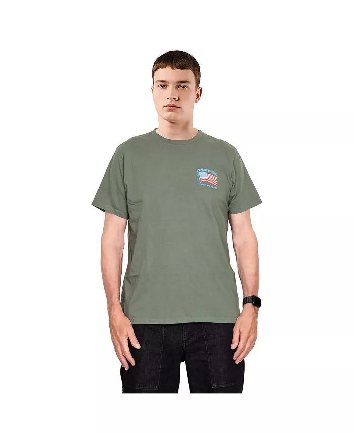 

Мужская футболка American Heritage Collection Workwear Flag Level 7, зеленый