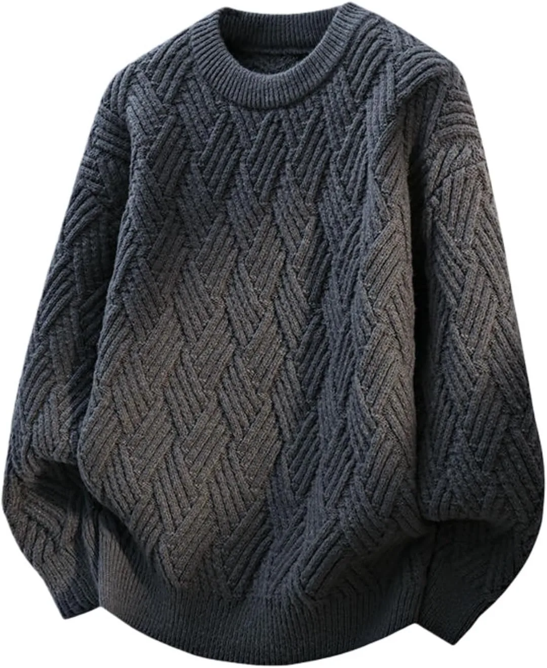 

Мужской осенний джемпер с круглым вырезом FOLKFOLD