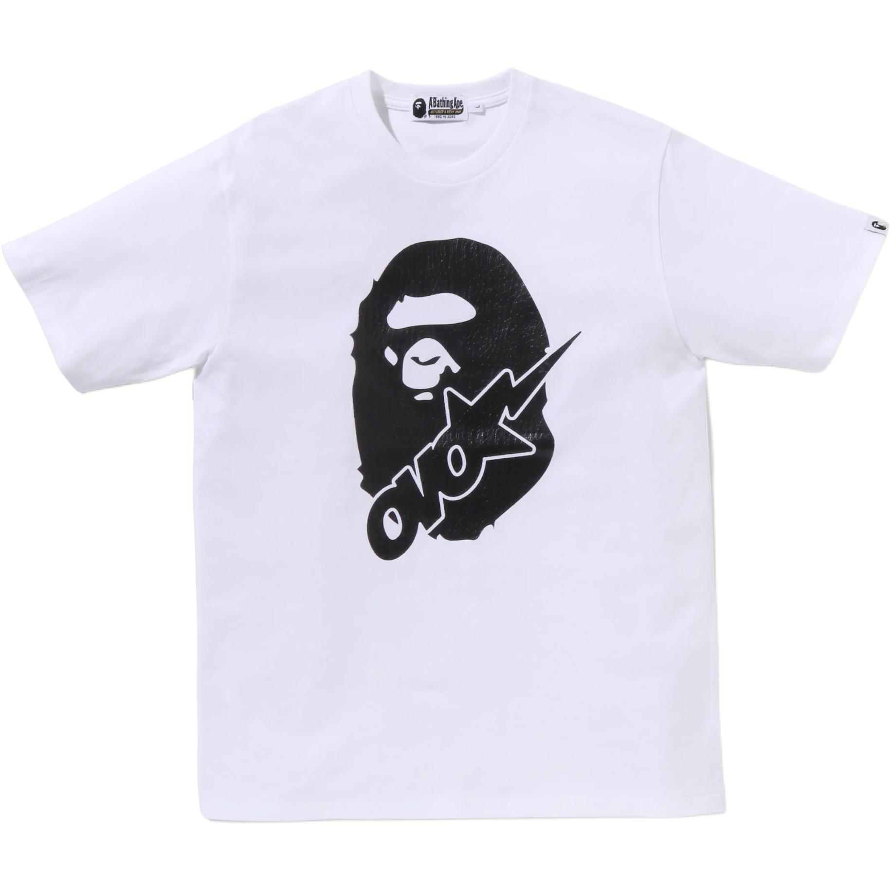 Футболка OVO FW25 мужская A Bathing Ape, черный — фото 3