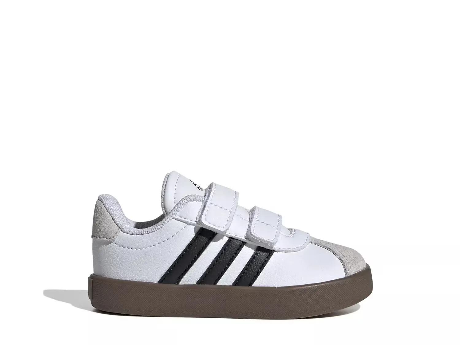 Кроссовки VL Court 3.0 – детские Adidas, White/Black — фото 3