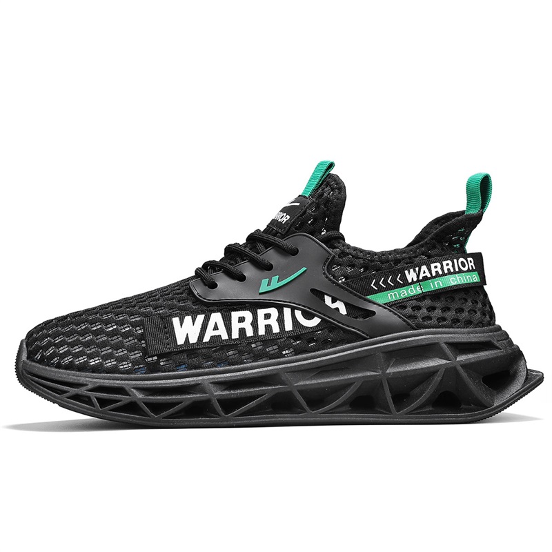 

WARRIOR Кроссовки мужские Rebound Balance Support Abrasion Resistant Breathable Slip Resistant Low top Casual черно-белые