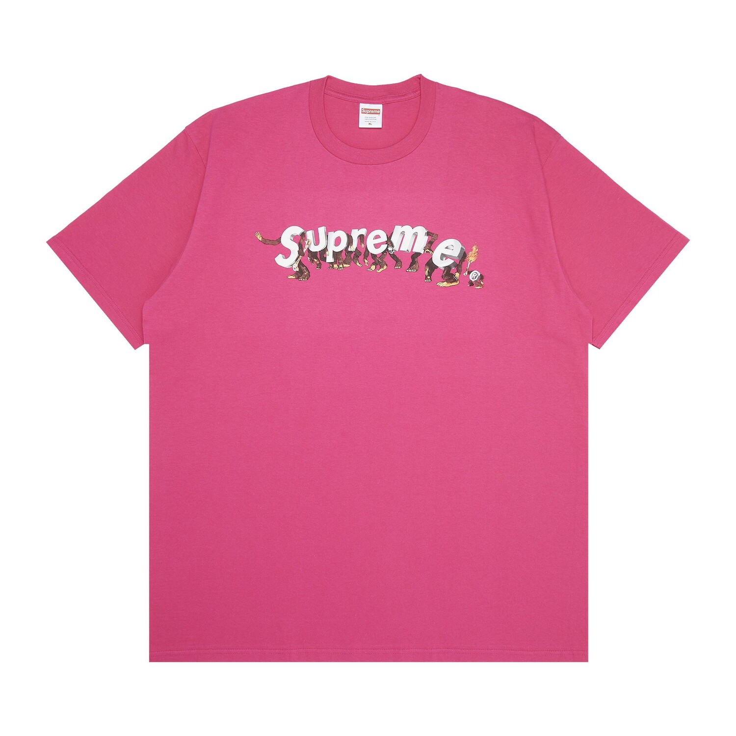 

Футболка Supreme Apes Розовая, Розовый, Футболка Supreme Apes Розовая