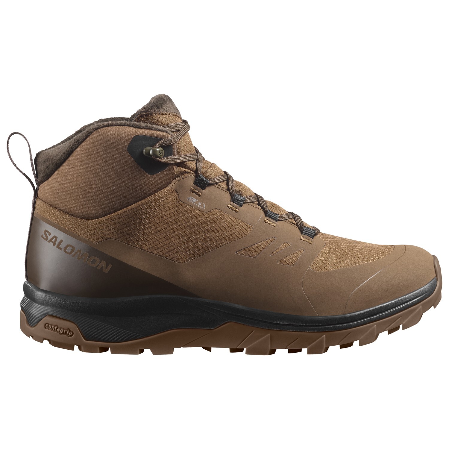 

Зимняя обувь Salomon Outsnap CSWP, цвет Dark Earth/Delicioso/Gum 8
