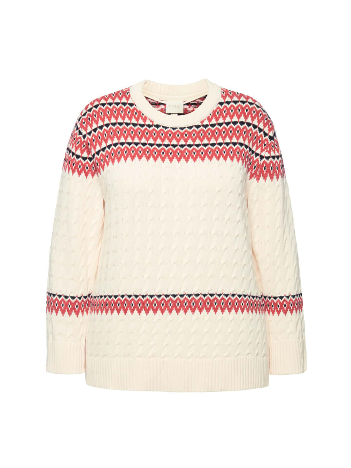 

Пуловер Ulla Popken Pullover, цвет ziegelrot