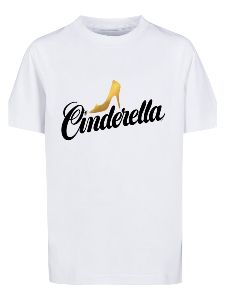 

Футболка F4NT4STIC Disney Cinderella Aschenputtel Shoe Logo, белый