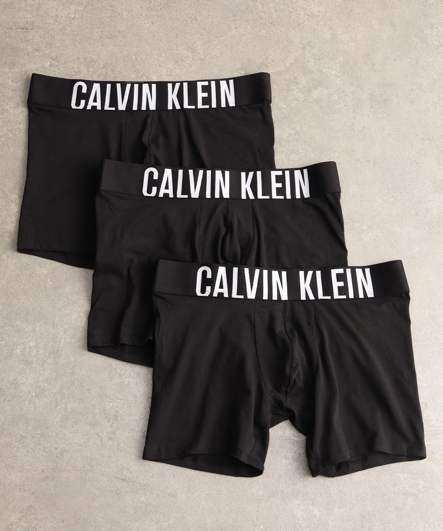 【Calvin Klein】Боксерские шорты с логотипом One Point, комплект из 3 штук — фото 3