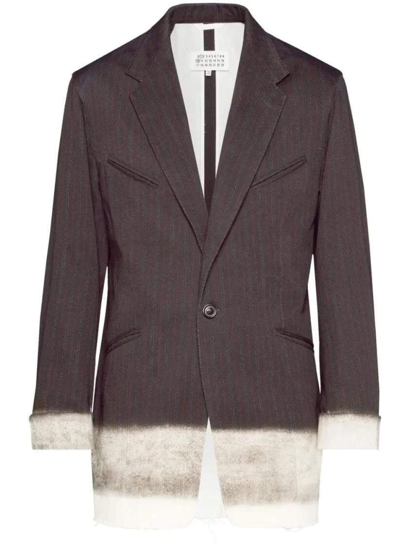 

Хлопковая куртка Maison Margiela, коричневый