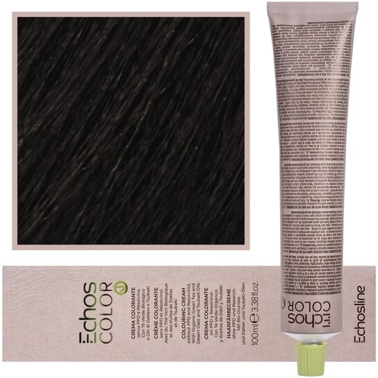 

Кремовая, стойкая краска для волос с пчелиным воском 100мл 7.11 Very Cold Medium Blonde Echosline, Estyling Echos Color, Echosline Estyling