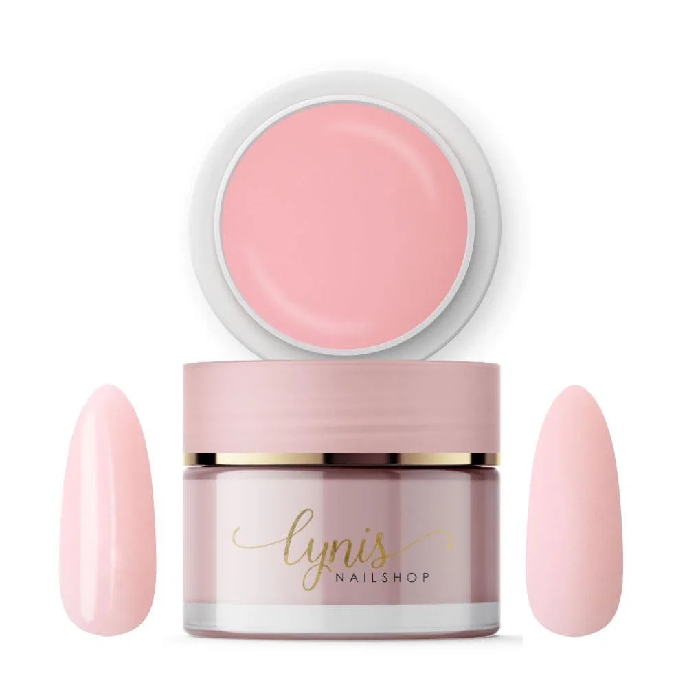 Гель для наращивания ногтей Builder Gel Cover Creamy Rose, 15 мл Lynis Nailshop, Creamy Rose · Pink