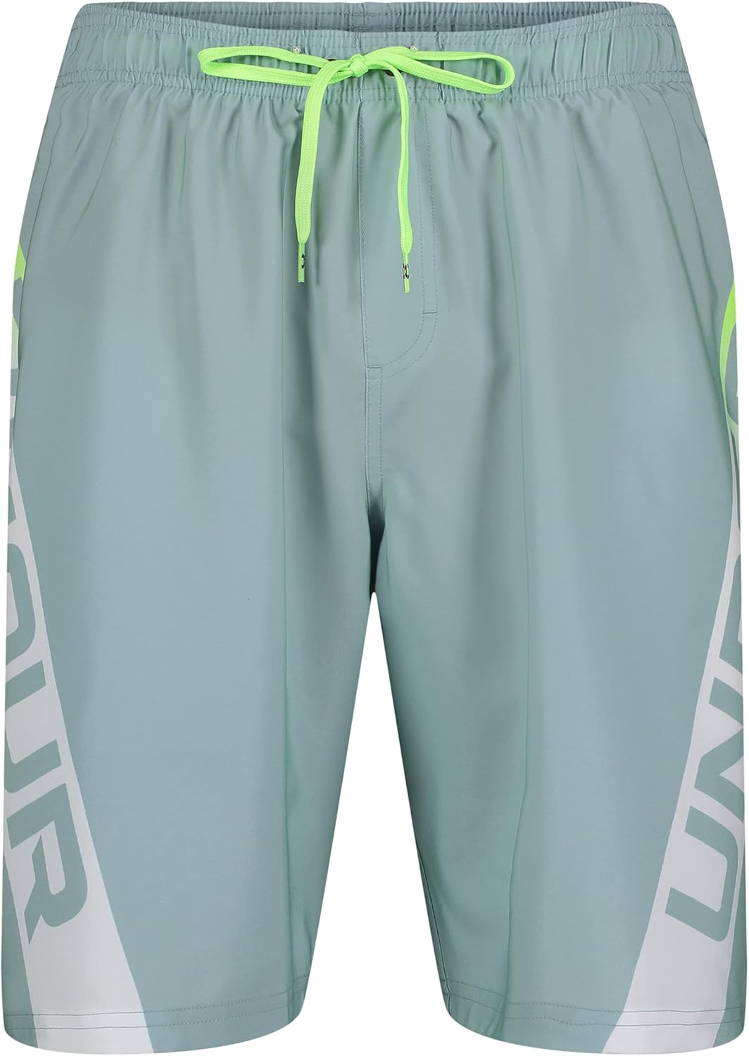 

Мужские шорты для плавания с электробордом Under Armour, затягивающиеся на шнурок и эластичный пояс сзади, быстросохнущие, Harbor Blue Wordmark, Синий, Мужские шорты для плавания с электробордом Under Armour, затягивающиеся на шнурок и эластичный пояс сза
