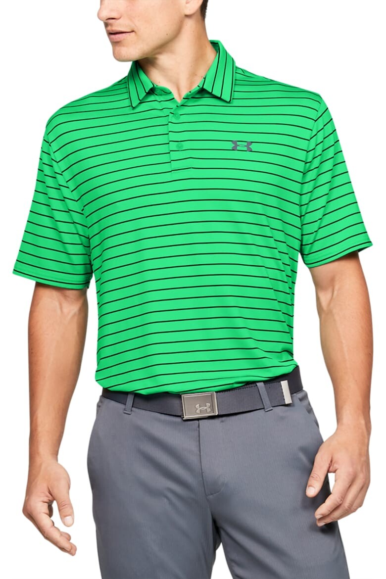 

Футболка Playoff Golf с воротником и футболкой Under Armour, зеленый