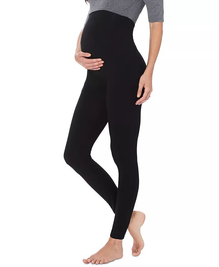 

Женские мягкие леггинсы для беременных Cuddl Duds, черный