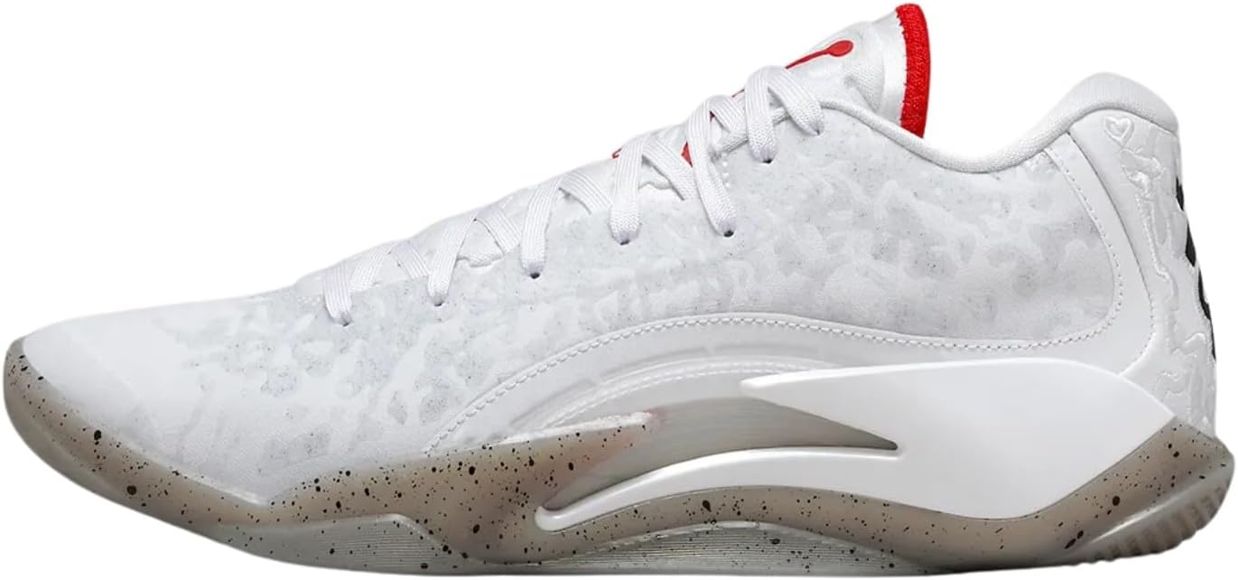 

Мужские кроссовки Jordan Zion 3 (DR0675-106, белый/университетский красный/цементно-серый) Nike, White/University Red/Cement Grey