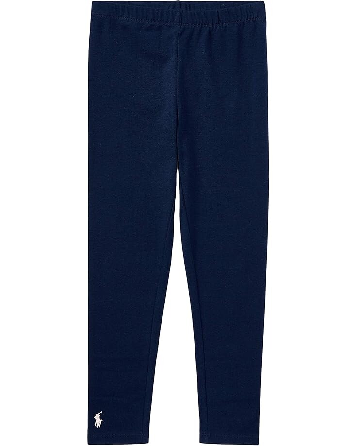 

Брюки Polo Ralph Lauren Kids Stretch Cotton Legging, цвет Refined Navy