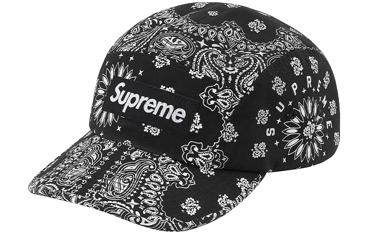 

Supreme Бандана кепка, Black