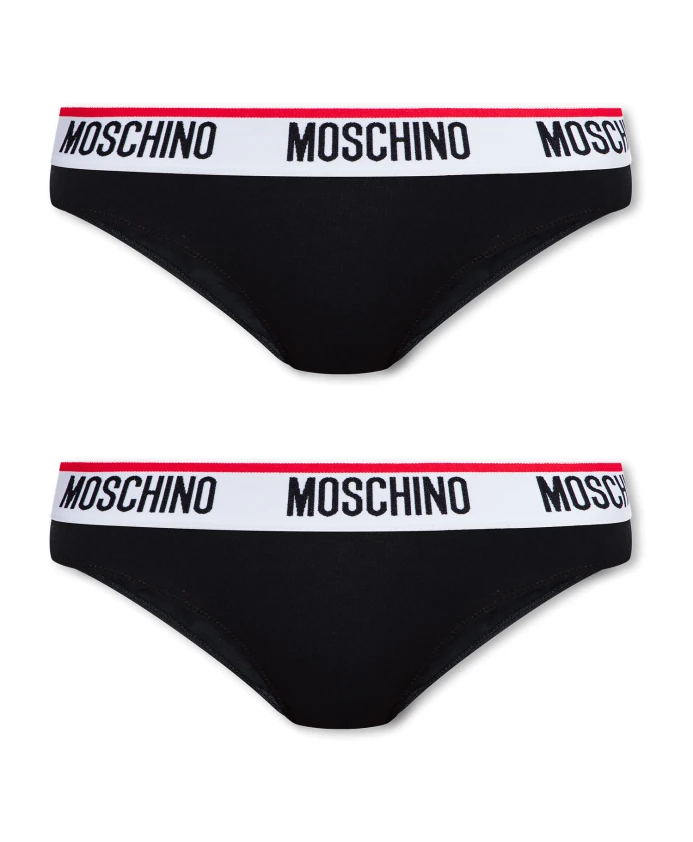 

Фирменные трусы упаковка из 2 шт Moschino, черный
