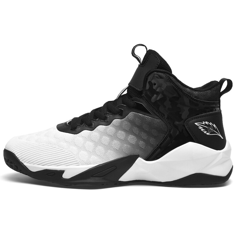 

Баскетбольные кроссовки Basketball Shoes Unisex High-Top Yalu, черный/белый