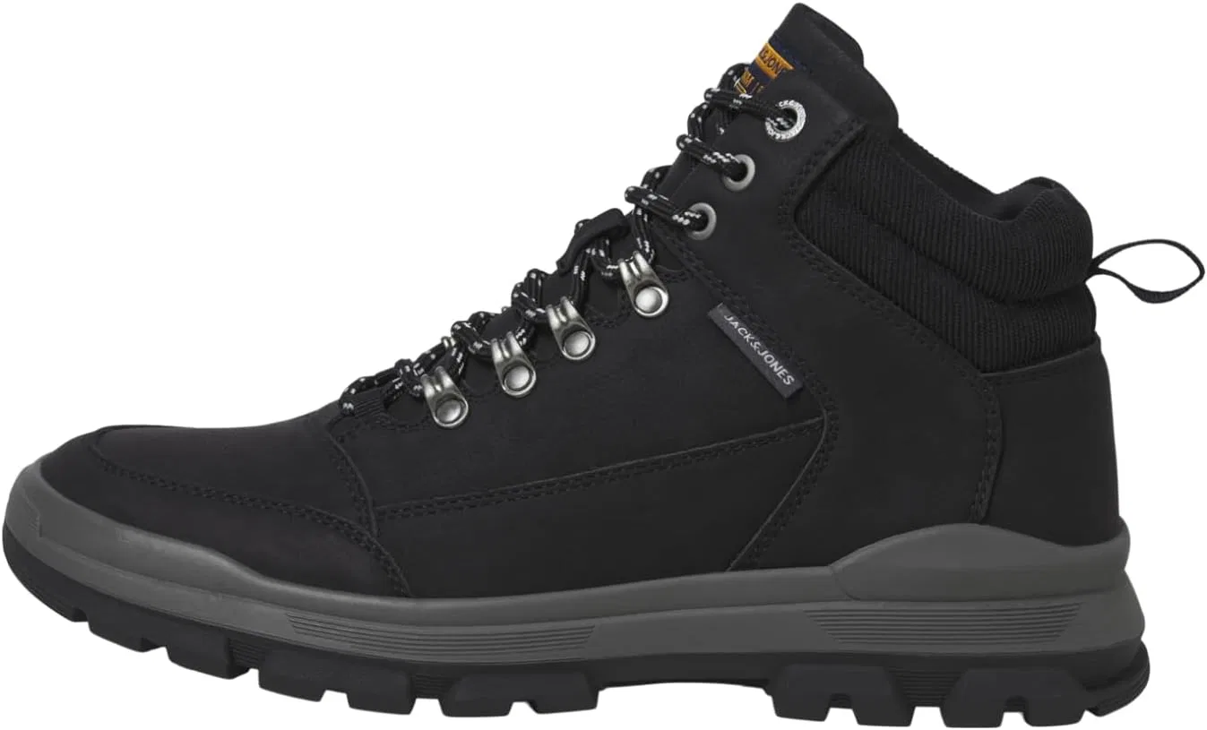 Мужские ботинки JFC JACK & JONES Jfwimperial из искусственной кожи, Charcoal