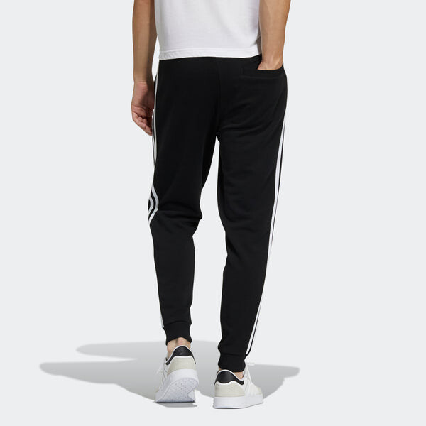 Спортивные штаны adidas neo M Ce 3sq2 Kn Tp Casual Sports Side Stripe Bundle Feet Long Pants Black, черный — фото 4