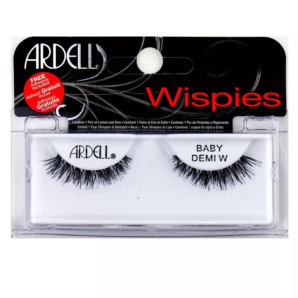 

Накладные ресницы Wispies Pestañas Baby #Black Ardell, 1 шт