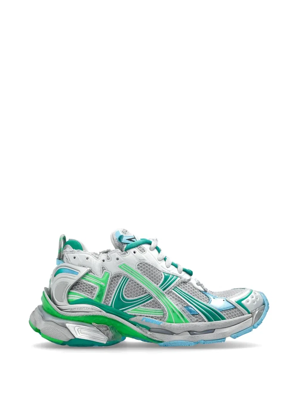 Кроссовки Runner с сетчатыми вставками BALENCIAGA, бордовый