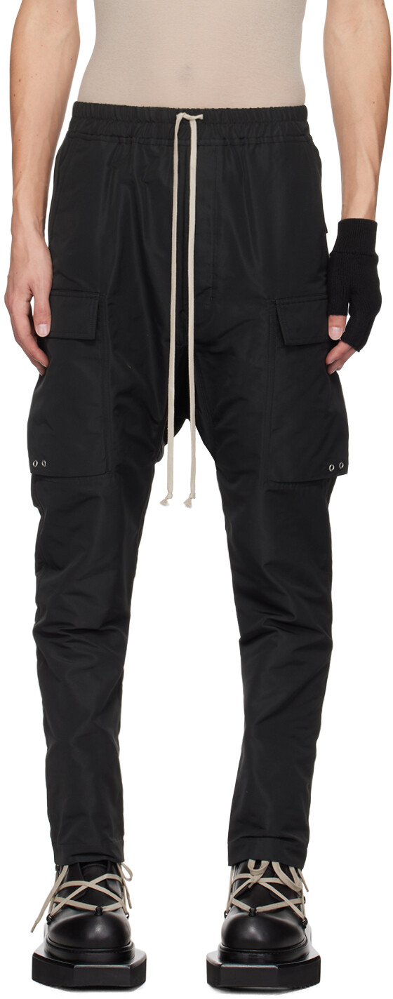 

Длинные брюки-карго Porterville Rick Owens, черный