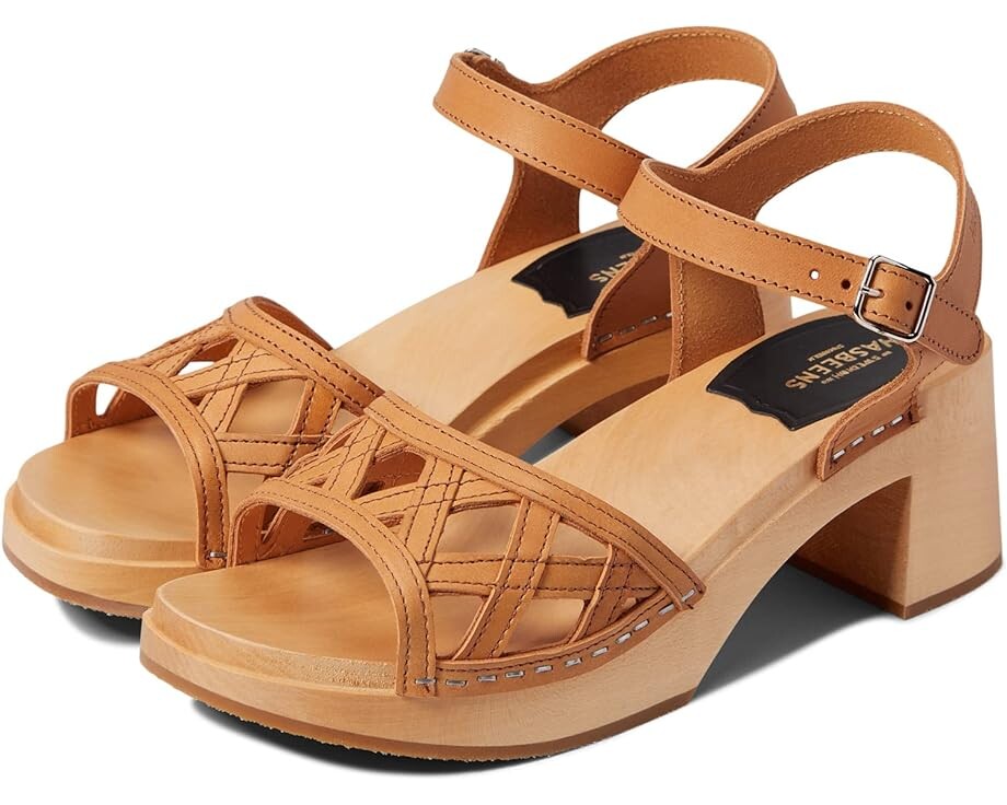 

Туфли Swedish Hasbeens Basket Sandal, цвет Nature