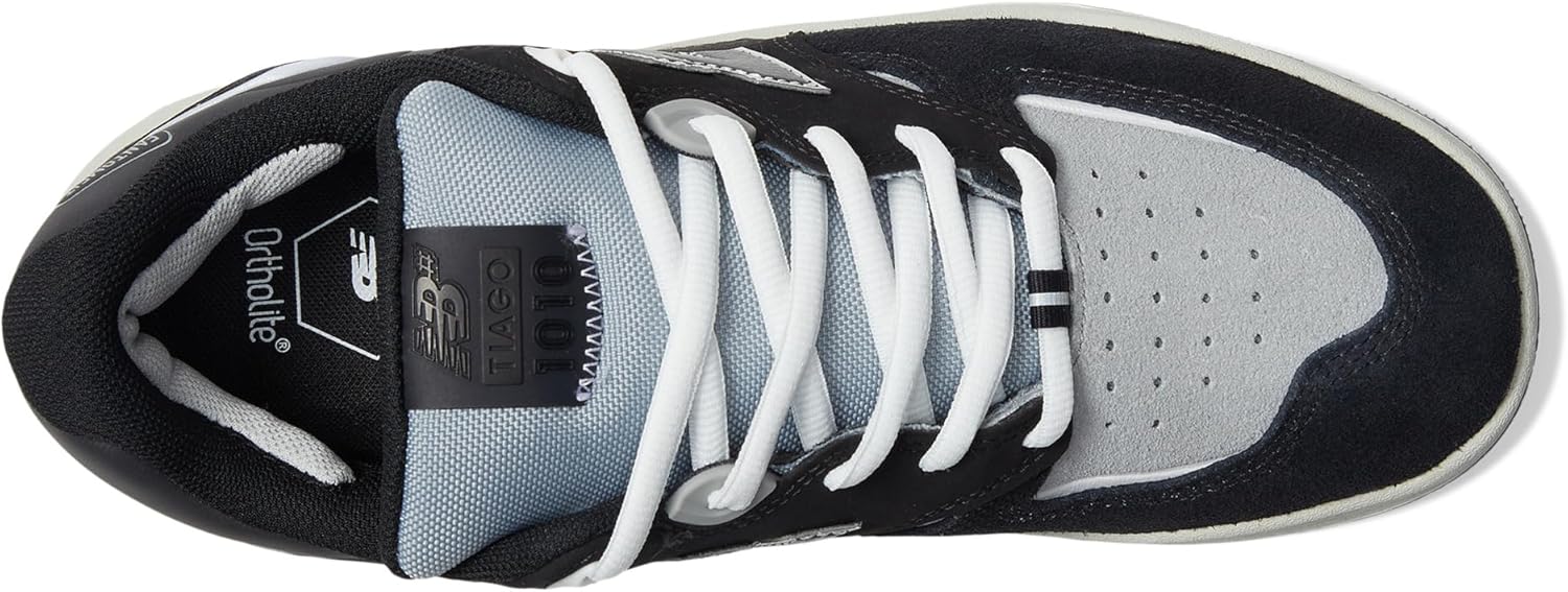 Кроссовки для скейтбординга New Balance Unisex-Adult 1010 Tiago Lemos, Black/Grey — фото 3