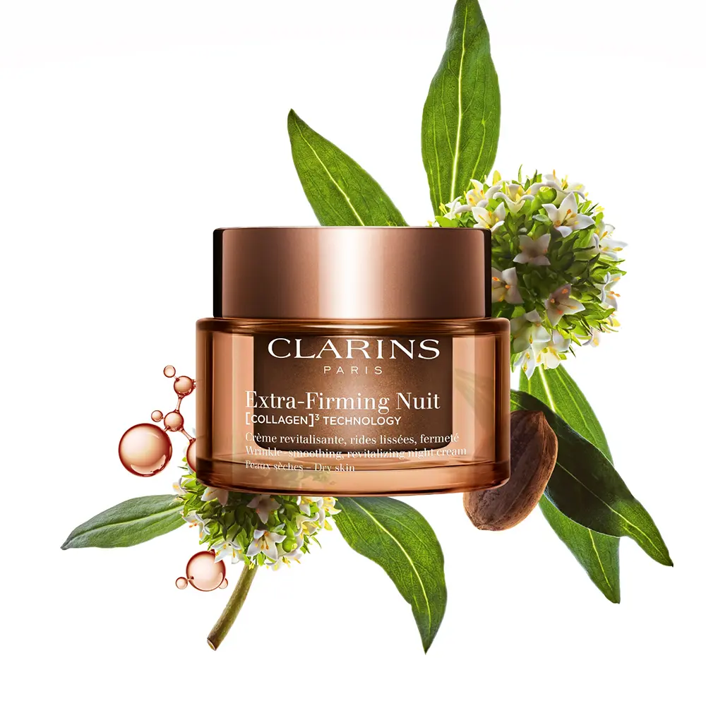 Крем для лица Extra firming crema noche piel seca Clarins, 50 мл. — фото 3