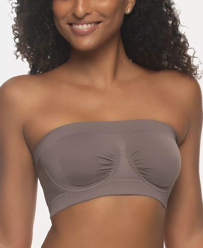 

Бюстгальтер бандо Body Smooth Seamless на косточках Paramour, коричневый